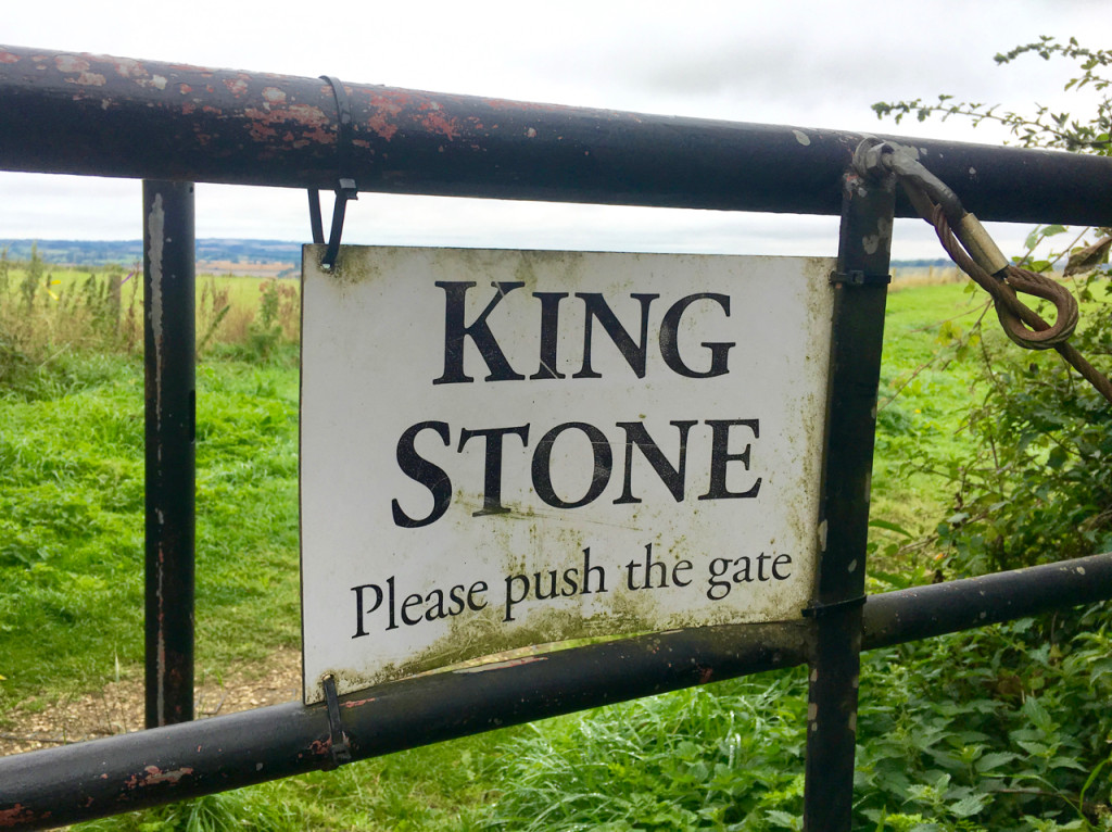 The gate leading to the field where we found the King Stone. ©Laurel Kallenbach