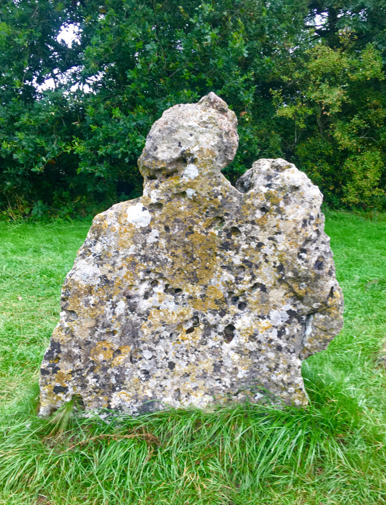 This stone truly looked like a human outline in the King's Men circle. ©Laurel Kallenbach
