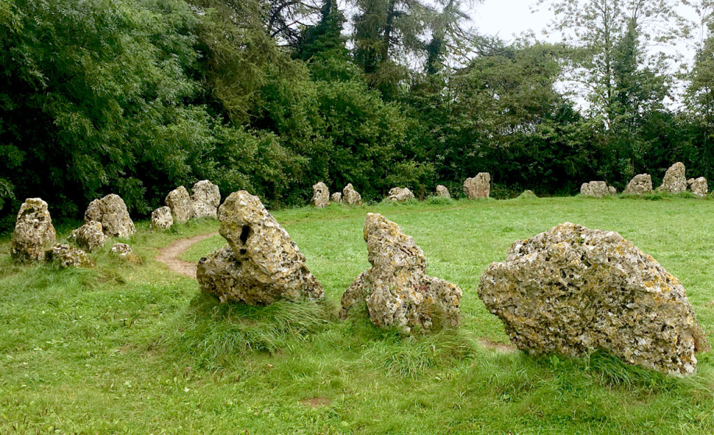 The King's Men stone circle in the Cotswolds ©Laurel Kallenbach