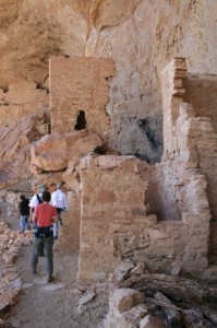 The Ancestral Puebloan ruins in the Tribal Park are more than 700 years old.