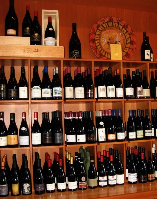 The Ponzi Tasting Room and Wine Bar sells a variety of Oregon wines.