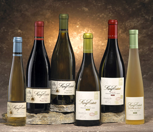 King Estate organic wines King Estate organic wines