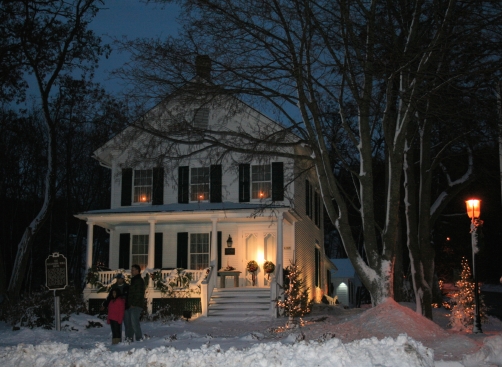 A historic house in the town of Fish Creek