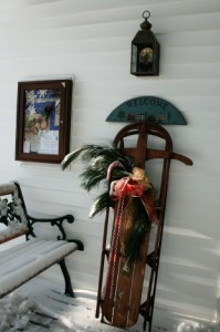 Ready for sledding? Welcome to old-fashioned country Eagle Harbor Inn.