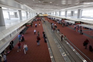 We spent the better part of two days in Concourse C. Photo courtesy of DIA.