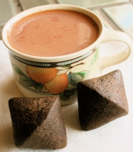Chocolate teaballs