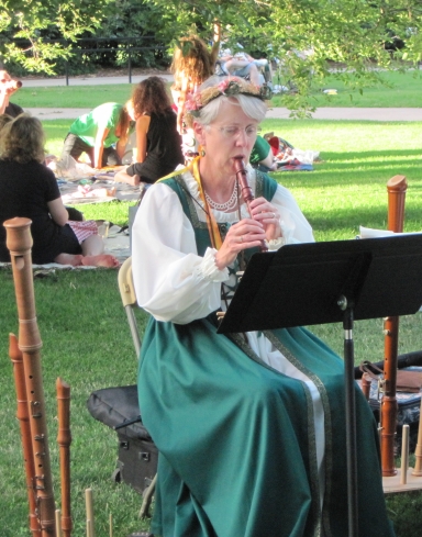 Renaissance Musician at CSF Green Show