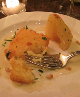 Polenta and Pear at Alba