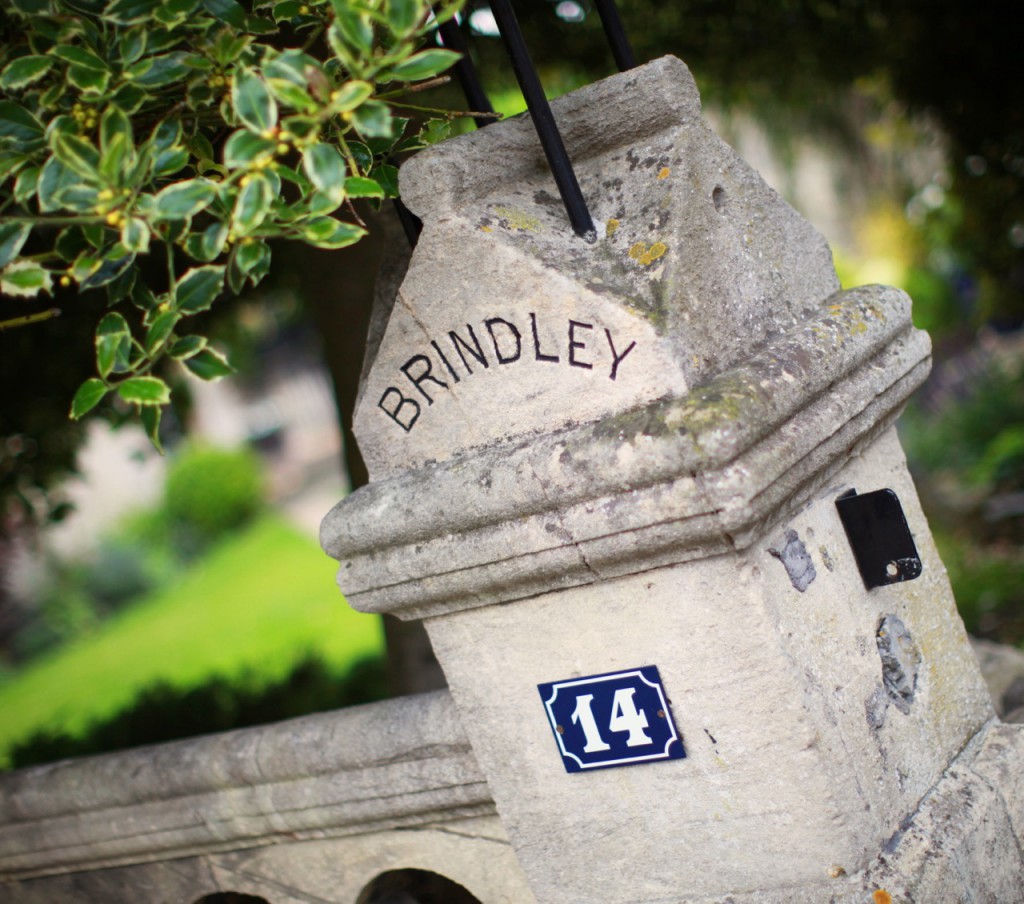 Brindleys B&B fencepost