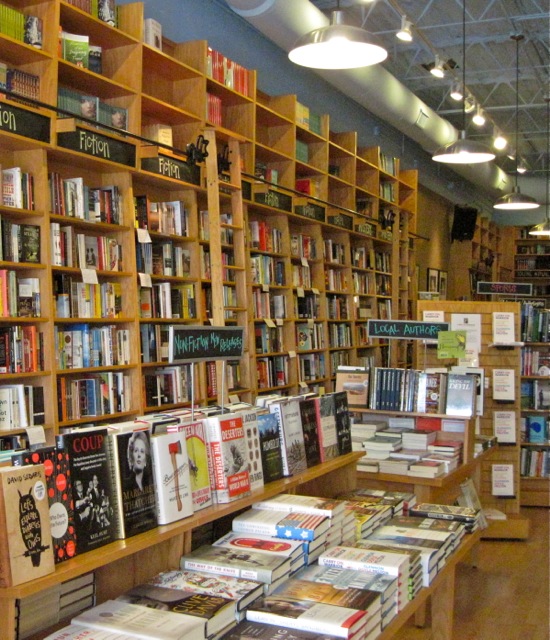 The shelves of Parnassus Books ©Laurel Kallenbach