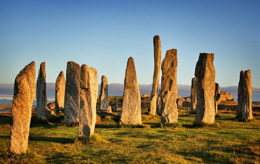 Callanish standing stones on Scotland's Isle of Lewis ©Laurel Kallenbach