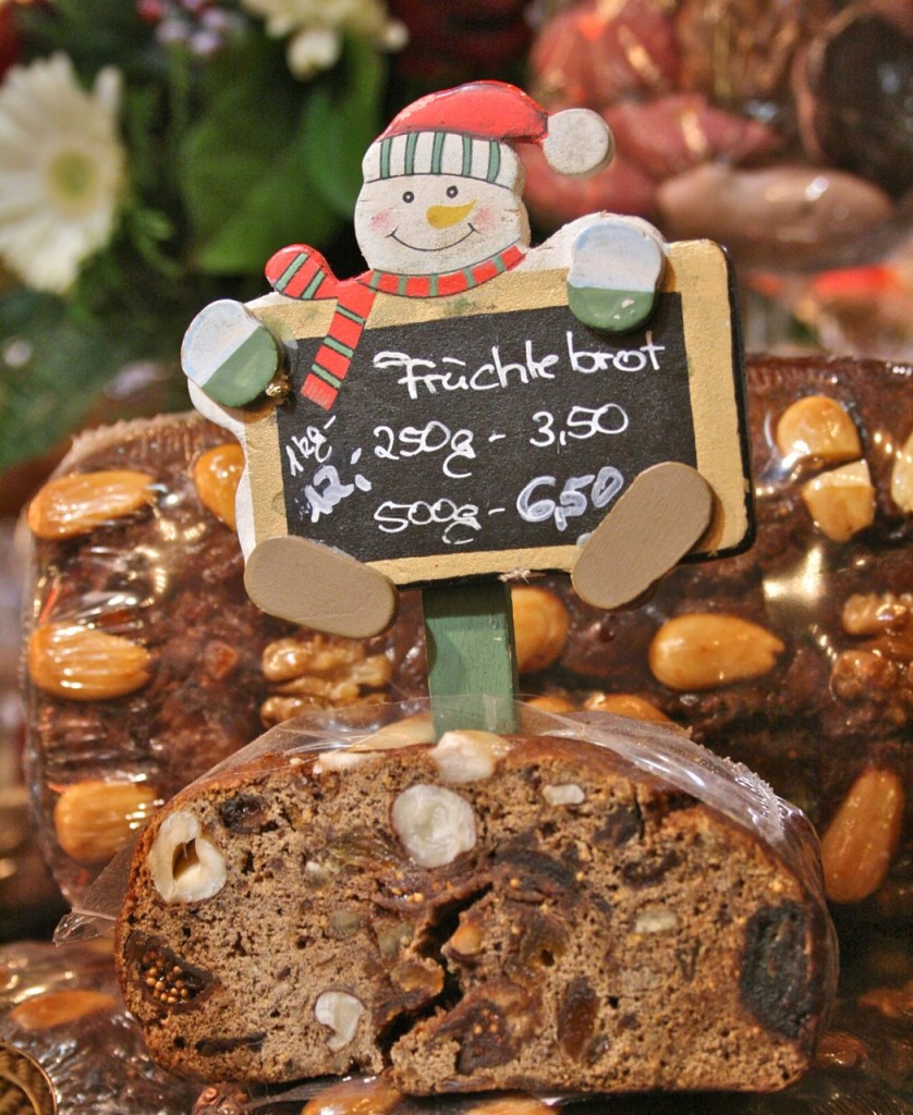 Yes, Virginia, there is a German version of fruitcake. ©Laurel Kallenbach