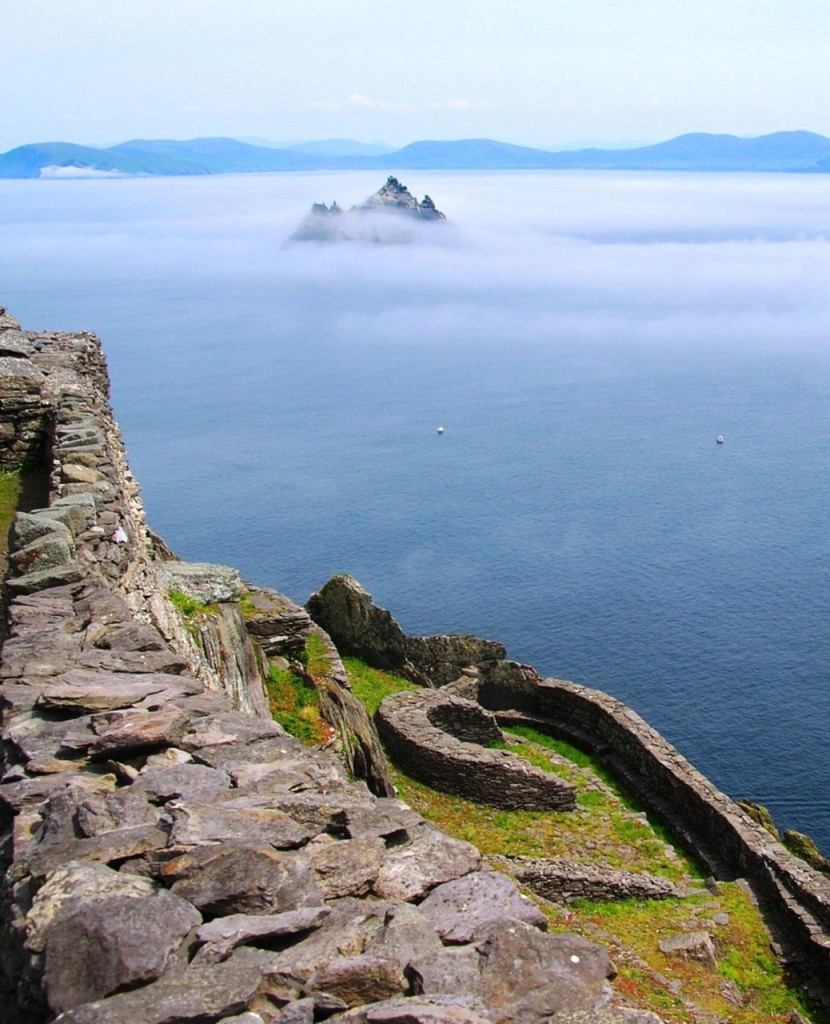 Little Skellig island viewed from Skellig Michael, an island off County Kerry. Photo courtesy Tourism Ireland