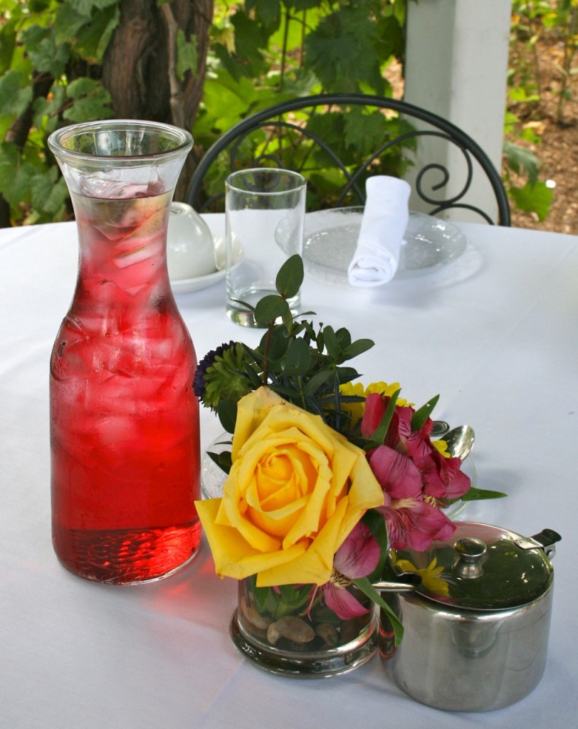 Tea party tables set up for the kids ©Laurel Kallenbach