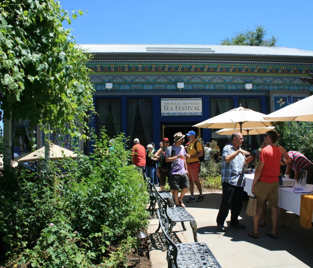 The Rocky Mountain Festival of Tea is held annually at the Boulder Dushanbe Teahouse. ©Laurel Kallenbach