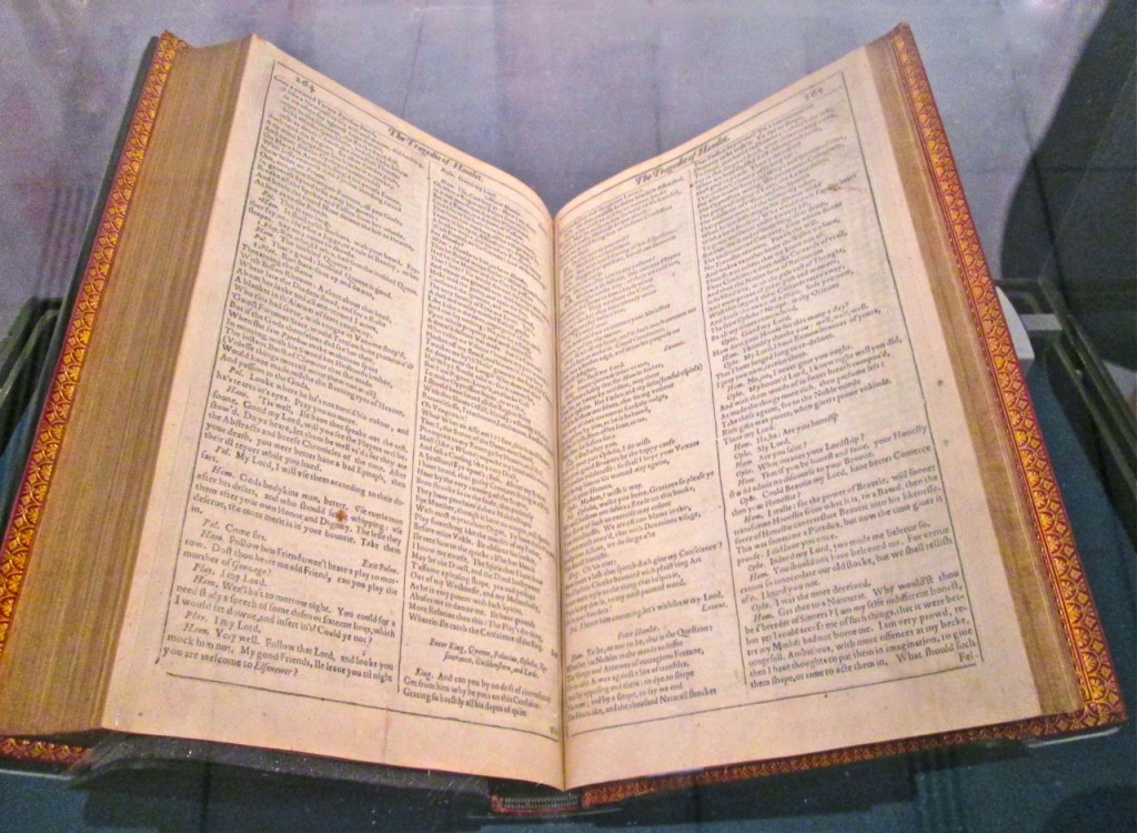 Shakespeare's First Folio tours the U.S. in honor of the 400th year of The Bard's death. ©Laurel Kallenbach
