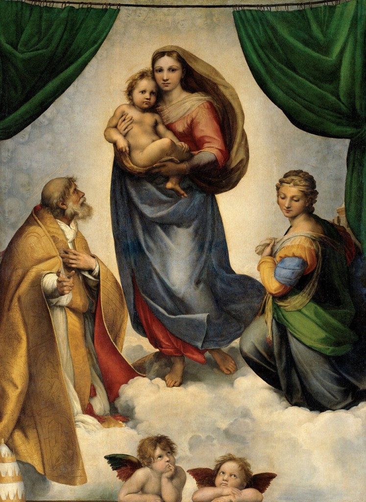 Raphael's "Sistine Madonna" at the Old Master's Gallery