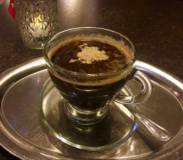 I loved sipping this rich Schokoccino—dark chocolate and espresso—at Camondas chocolate shop. ©Laurel Kallenbach
