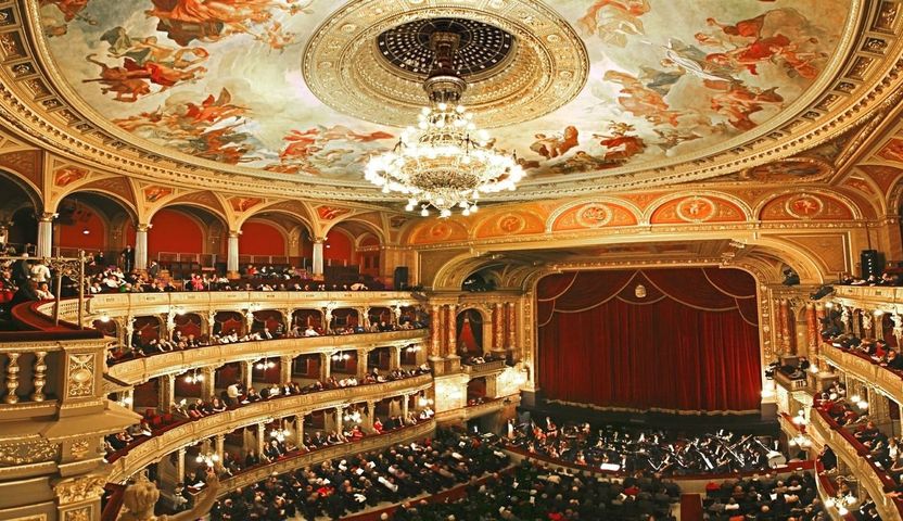The posh theater in the Semper Opera House. Photo courtesy Visit Dresden