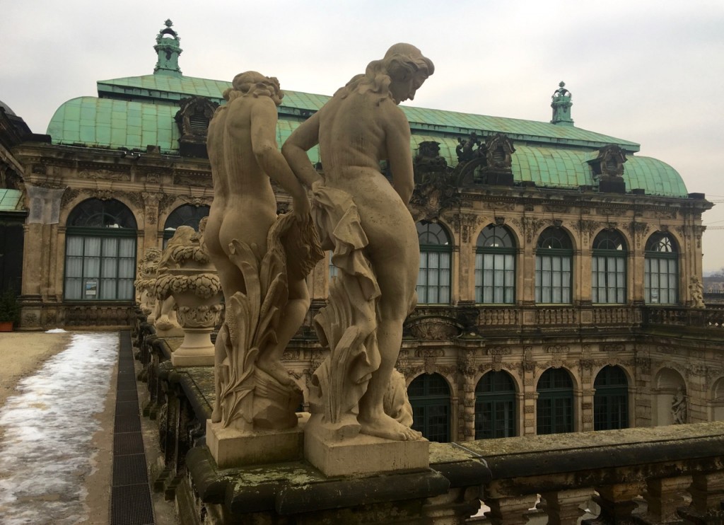Statues in the Zwinger Palace ©Laurel Kallenbach