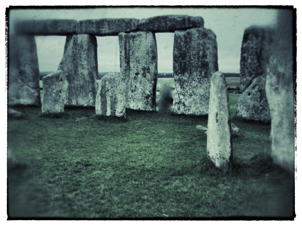 Inside the stone circle. ©Laurel Kallenbach