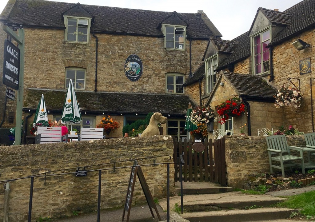 We ate lunch at the Coach and Horses pub in Longborough ©Laurel Kallenbach