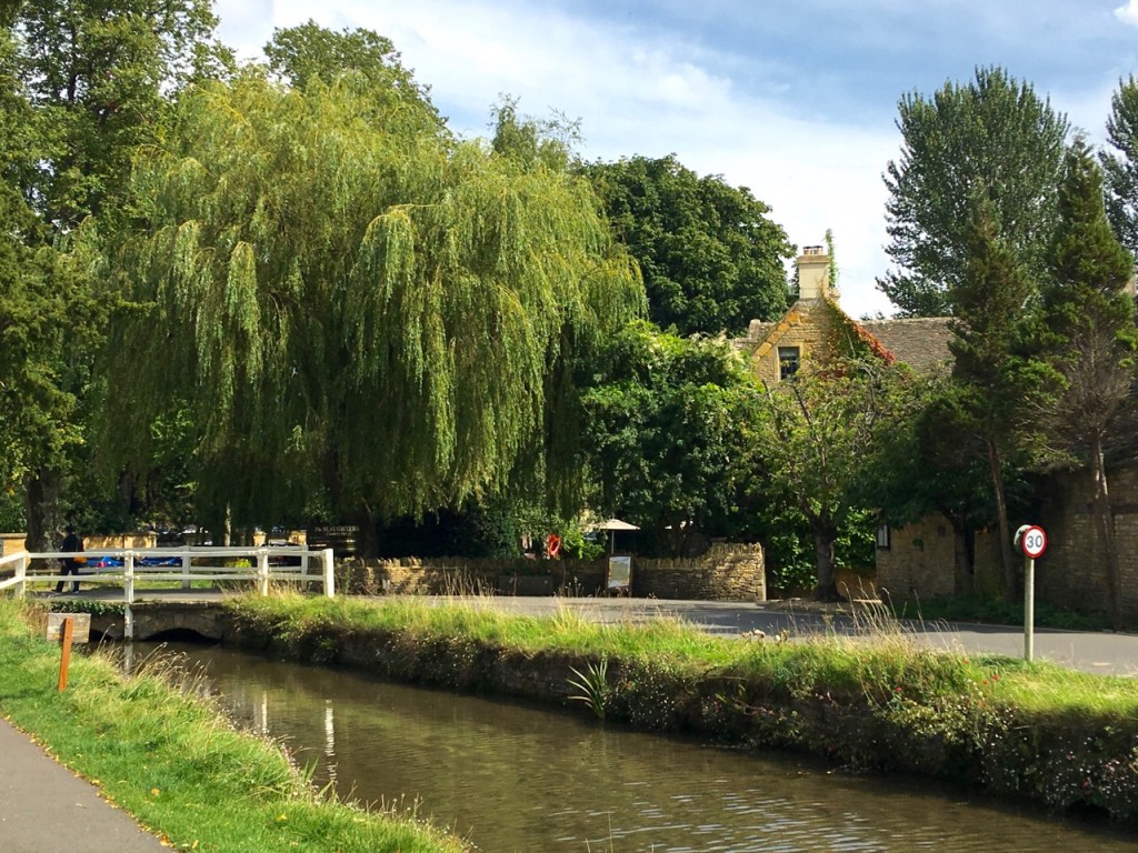 Lower Slaughter, a village on the banks of the River Eye ©Laurel Kallenbach