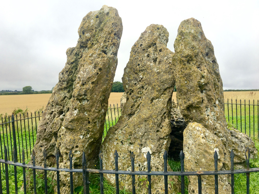 Three Whispering Knights at the Rollright Stones ©Laurel Kallenbach