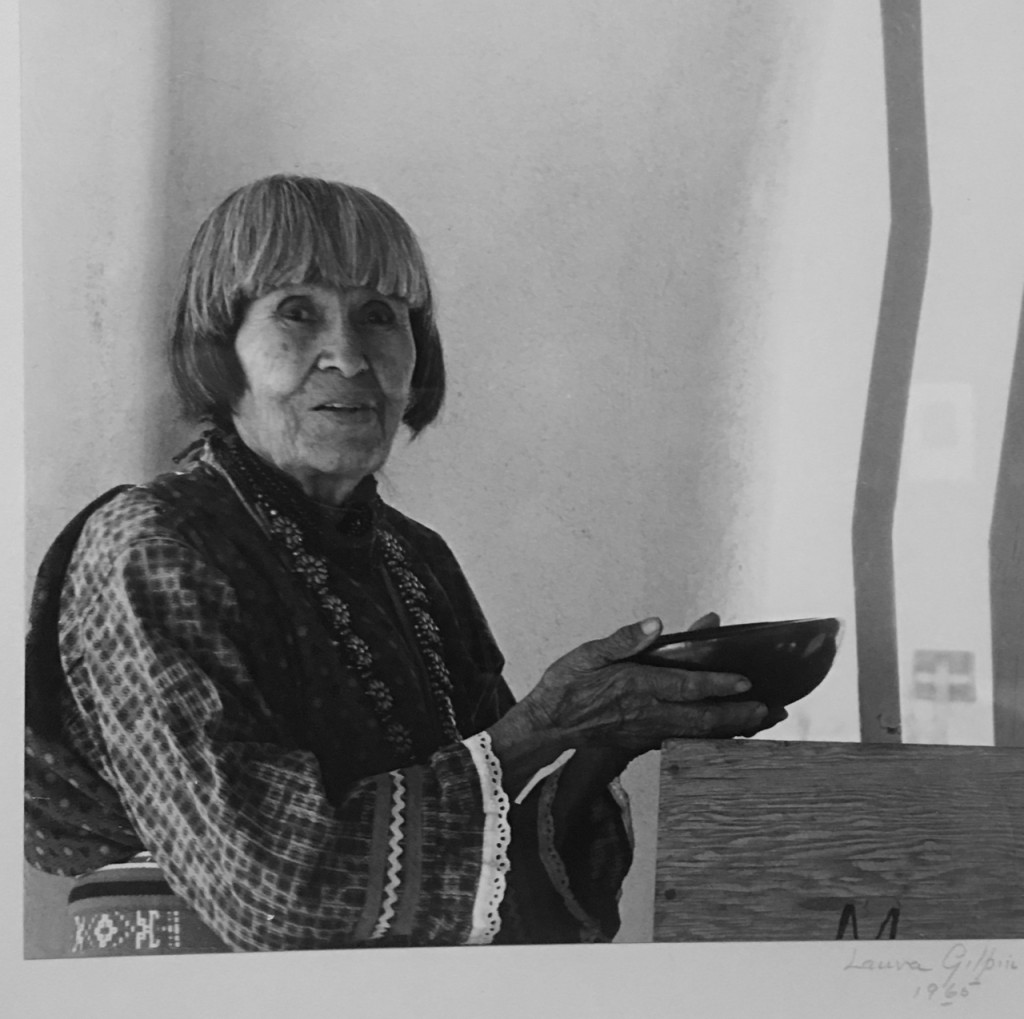 Maria Martinez portrait taken in 1965 by Laura Gilpin. ©Laurel Kallenbach 