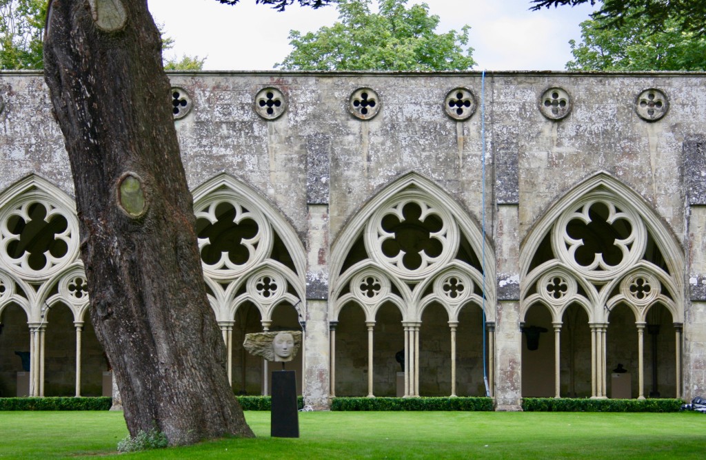 The Cloisters at Salisbury Cathedral ©Laurel Kallenbach